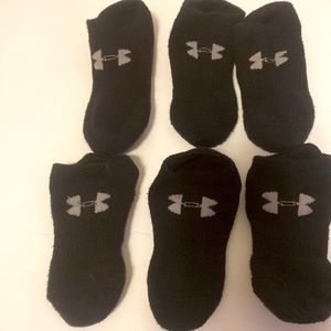 3 pairs of kids underarmour socks